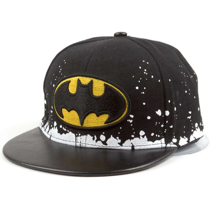 Mũ lưỡi trai thêu logo Batman cho bé trai và bé gái