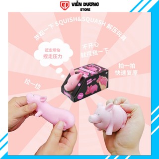 Đồ chơi con heo xả stress SIÊU HÓT - Heo Dẻo bóp mềm chất liệu TPR co dãn đàn hồi ngộ nghĩnh giải tỏa căng thẳng