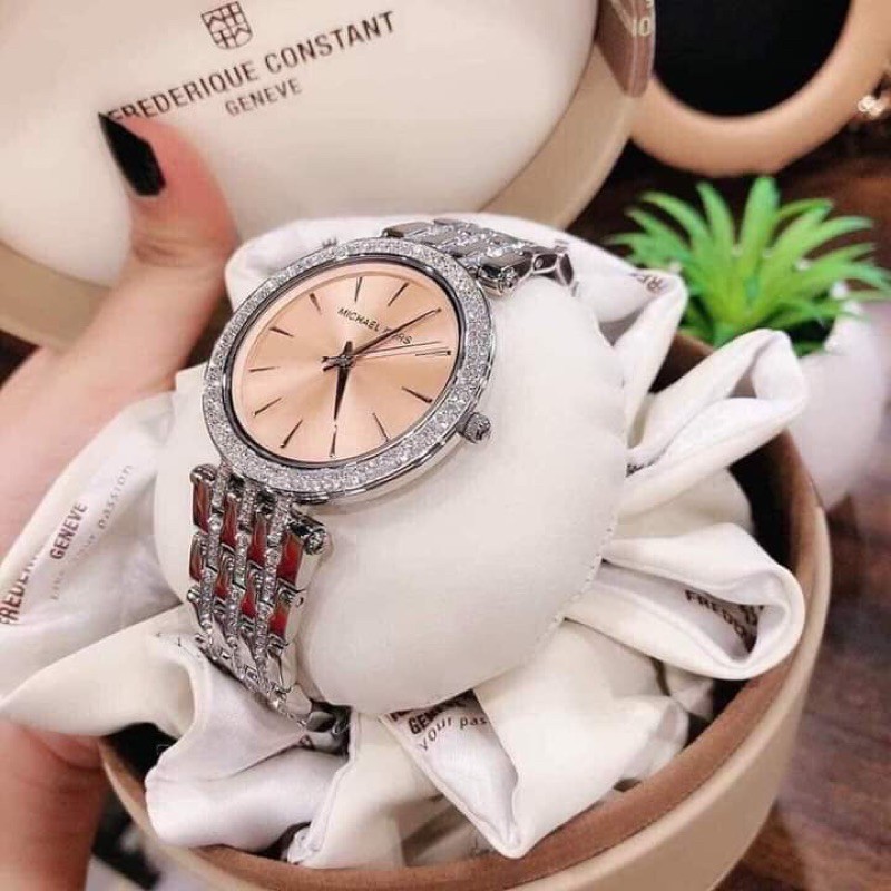 Đồng hồ Chính hãng kim nữ dây thép Michael Kors MK3218 Fullbox hãng | BigBuy360 - bigbuy360.vn
