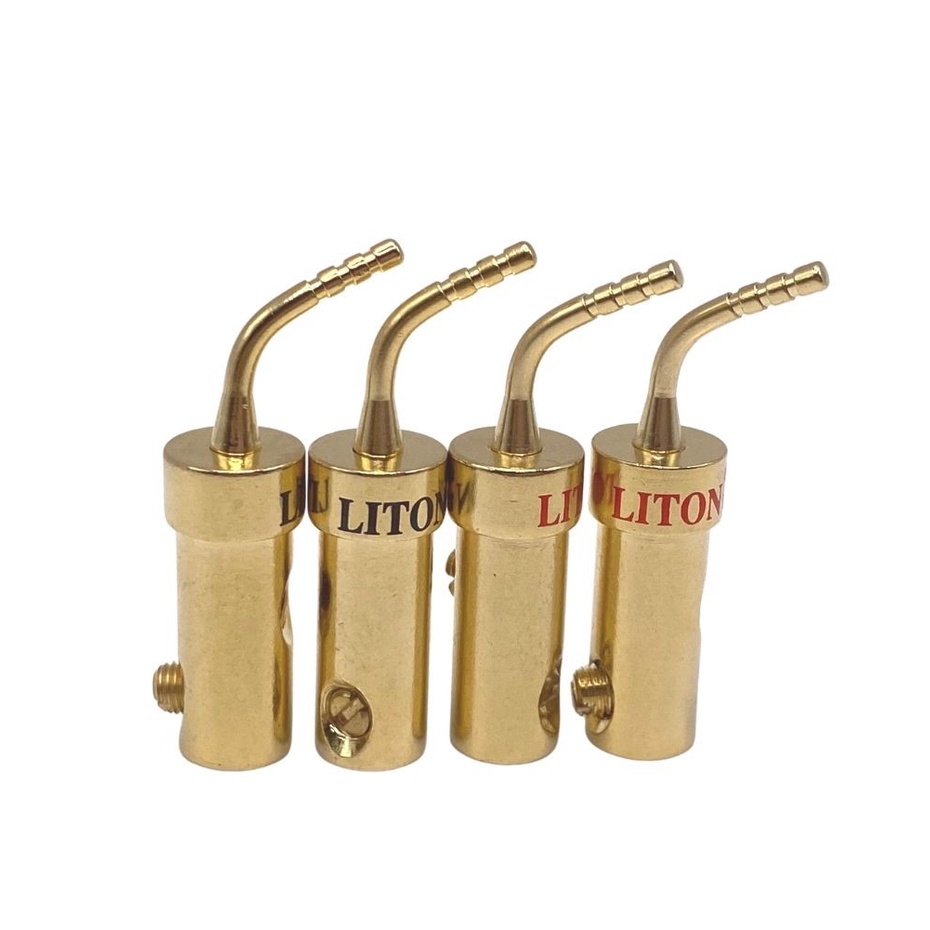 Combo 4 Jack Mỏ Chim Cong Liton, Lõi Đồng, Siết Ốc - Giắc Mỏ Chim Giá Tốt- Jack Cắm Loa Mỏ Chim Lỗi 1 Đổi 1 Trong 7 Ngày