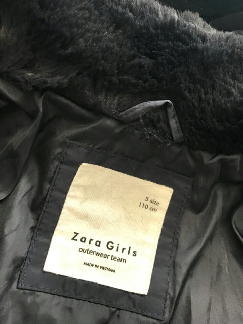 Phao Zara dáng dài