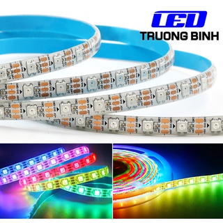 ĐÈN LED FULL MÀU ARGB NEOPIXEL WS2812B 5V 60LED/MÉT DÂY 1 MÉT