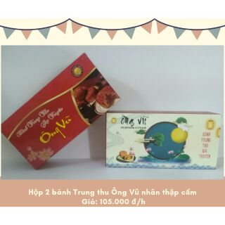 Hộp 2 bánh Trung thu gia truyền Ông Vũ nhân thập cẩm