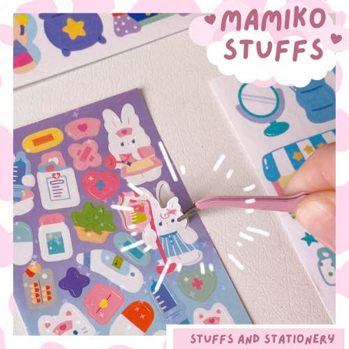 KẸP GẮP STICKER MÀU MACARON NGỌT NGÀO DỄ THƯƠNG