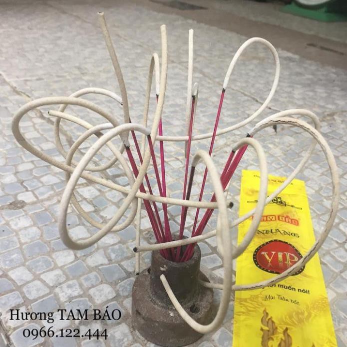 Nhang VIP (1thẻ 30 nén) hương thơm cuộn tàn, ít khói, cuộn tàn, mùi Trầm bắc, không sử dụng hóa chất tạo mùi