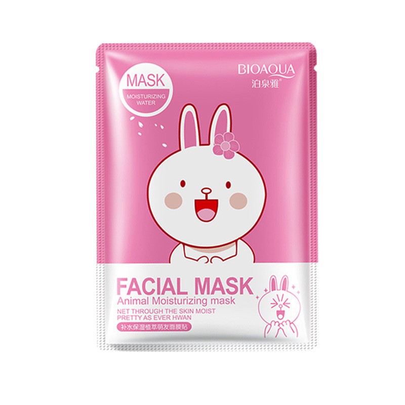 Mask Mặt nạ dưỡng ẩm chiết xuất thực vật hoạt hình cute