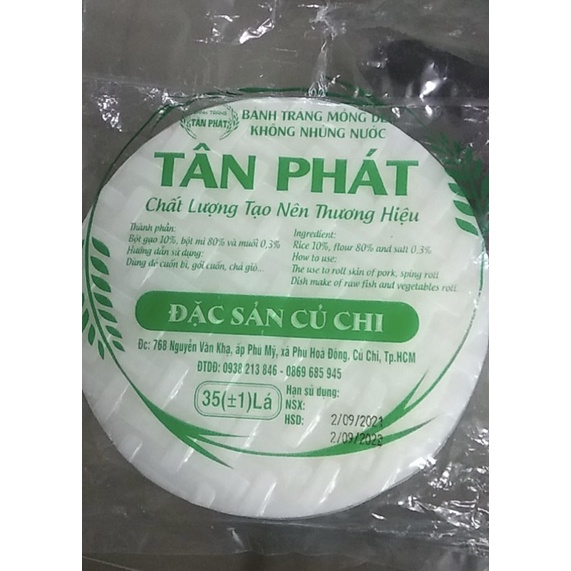 Bánh tráng cuốn Củ Chi 35 lá