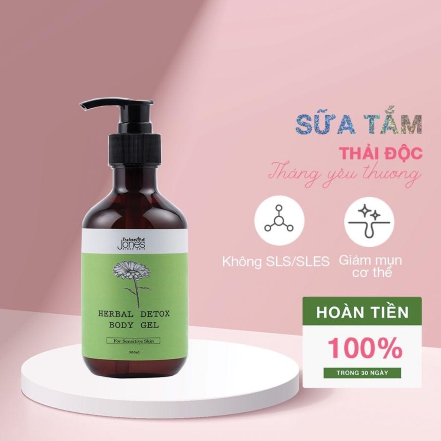 Combo sữa tắm sữa rửa mặt thải độc The Beauty Of Jones | BigBuy360 - bigbuy360.vn