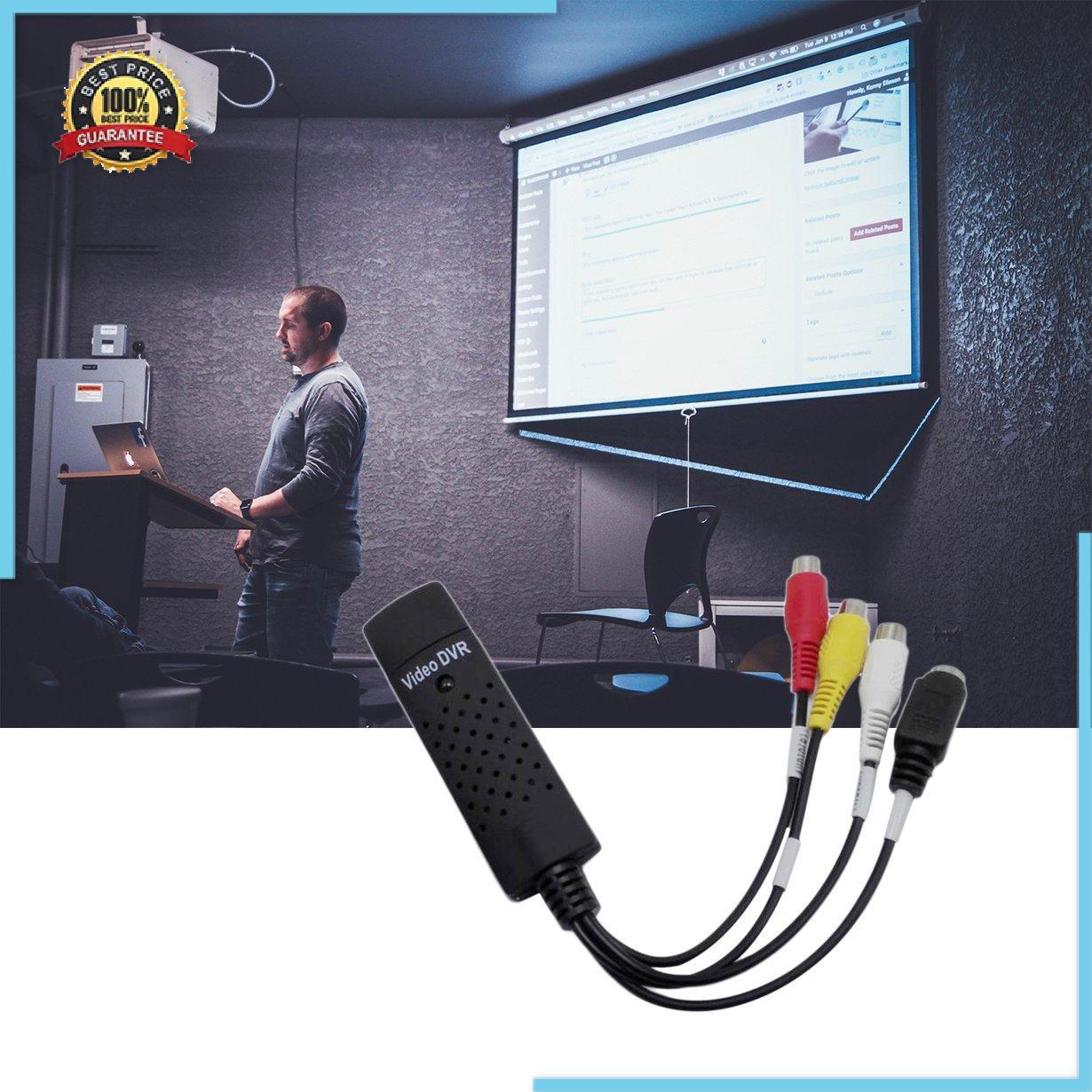 Bộ Chuyển Đổi Thẻ Video Usb 2.0 Cho Tv / Dvd Dvr Vhs | BigBuy360 - bigbuy360.vn