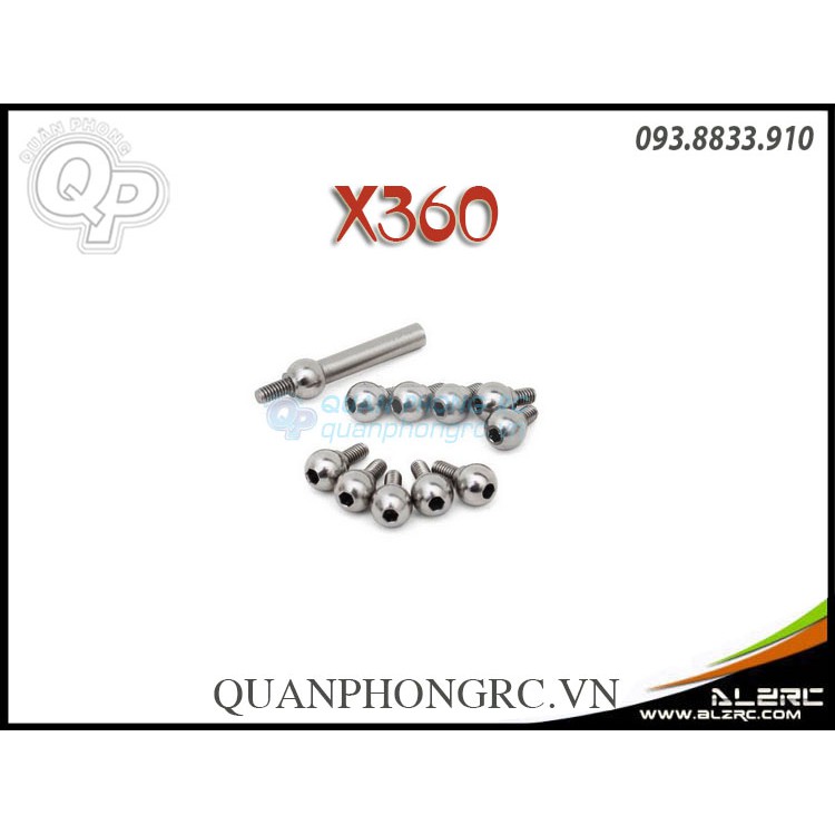 ALZ35 - ALZRC Bộ Ball Link - Linkage Ball Hardware Bag Devil X360 GAUI X3 DX360-59