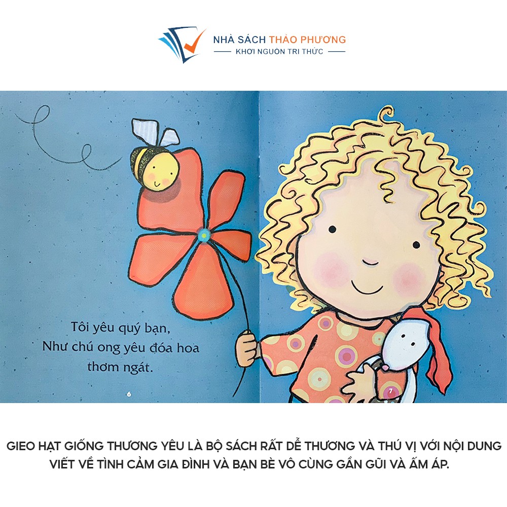 Sách - Gieo hạt giống yêu thương nuôi dưỡng tâm hồn trẻ thơ