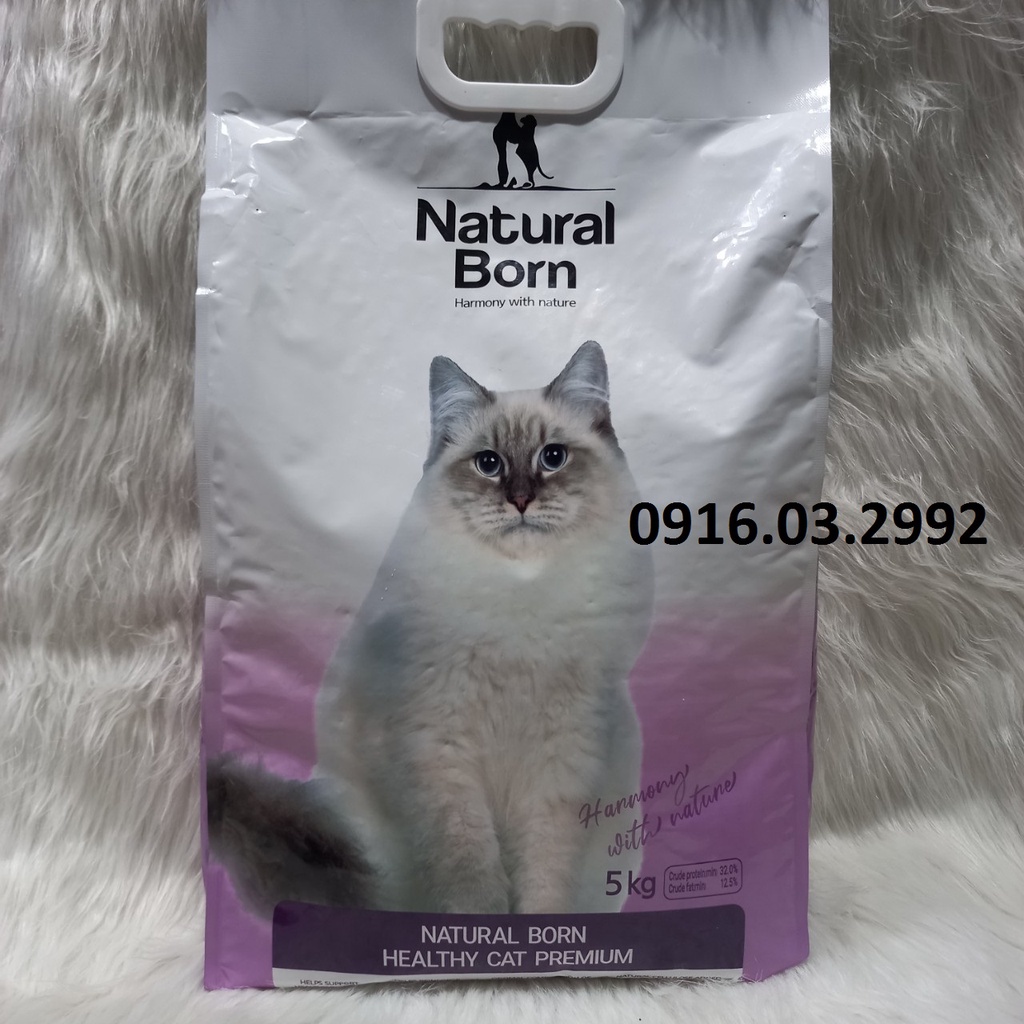 Thức ăn cho mèo Natural Born 1kg