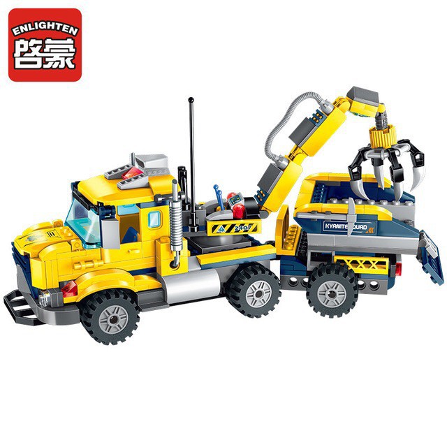 [Hàng Công Ty] Lego Xếp Hình Xe Vận Chuyển Của Kyanite Qman 2407