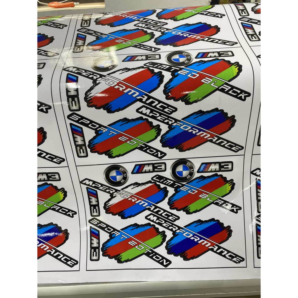 Miếng Dán Xe Máy, Ô Tô, Mũ Bảo Hiểm Siêu Chất Siêu Ngầu - Tem Dán Cute