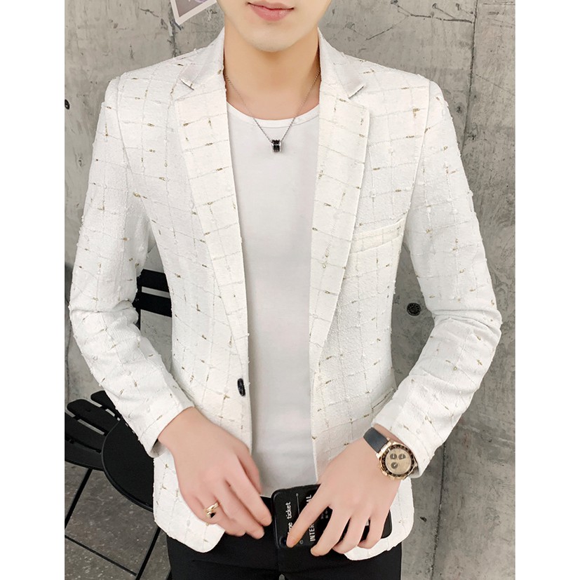 Áo Vest Nam Titishop VN366 Trắng Luxury