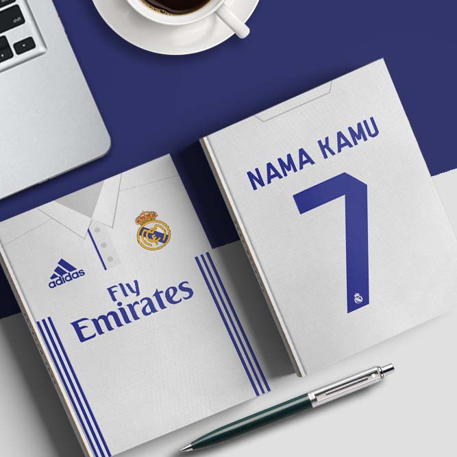 Sổ Tay Hình Đội Tuyển Real Madrid Độc Đáo