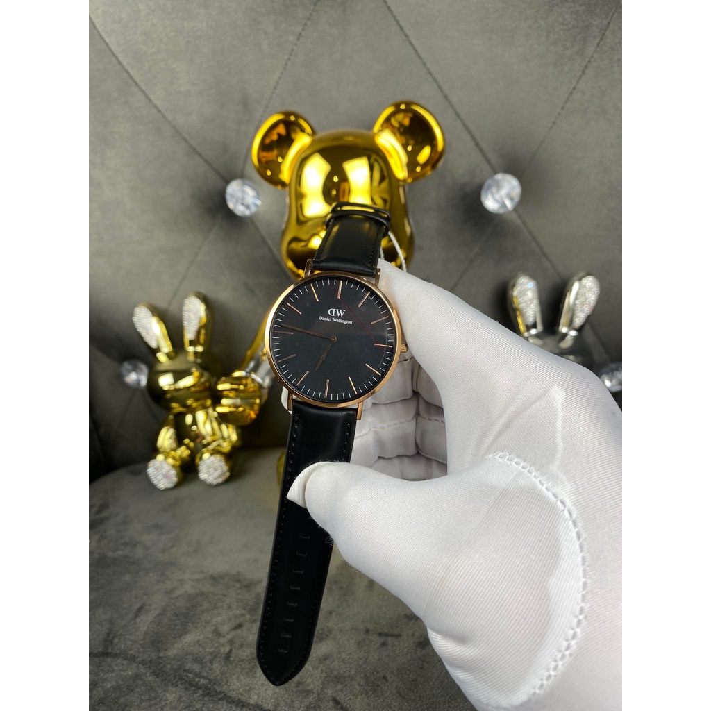 Đồng Hồ Nam Daniel Wellington Classic Black Sheffield 40mm Dw00100127 - Rose Gold