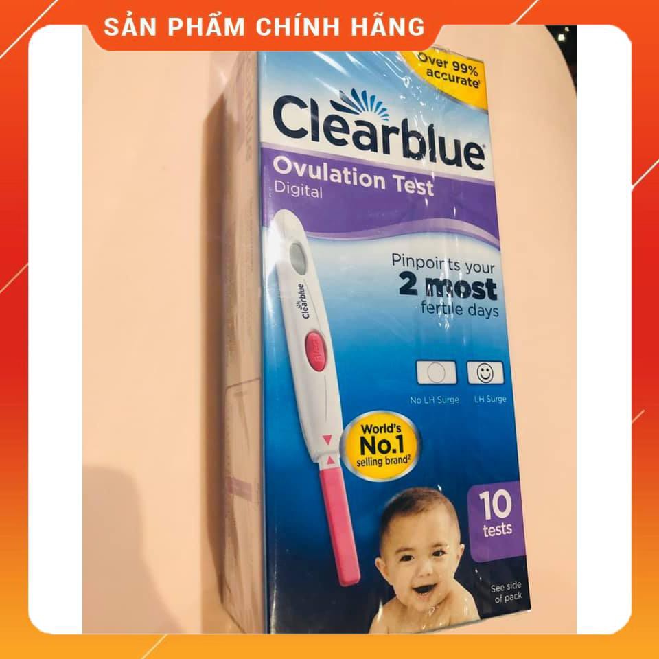 QUE THỬ RỤNG TRỨNG ĐIỆN TỬ CLEARBLUE