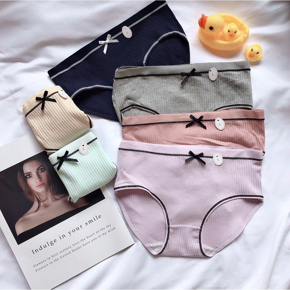 GIÁC SHOCK 13k - Quần lót gân đính nơ siêu xinh | BigBuy360 - bigbuy360.vn