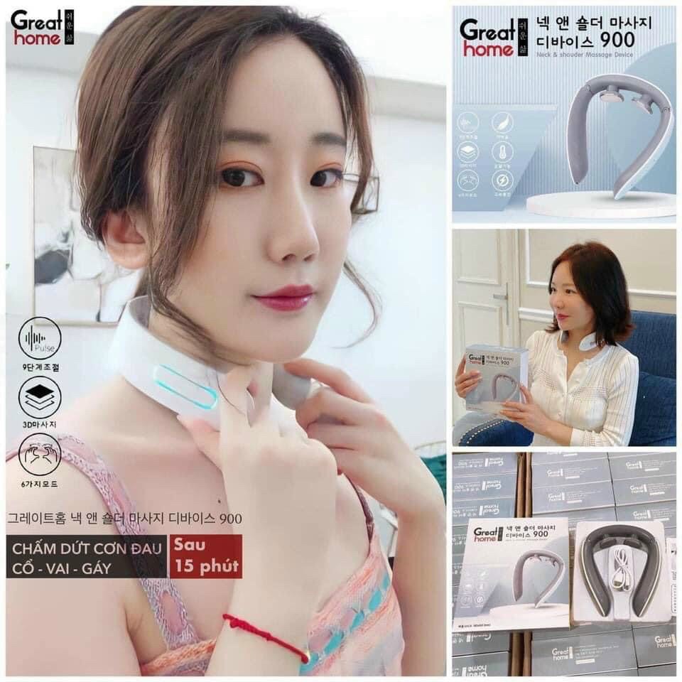 Máy Massage cổ thông minh GREATHOME  Neck & Shoulder Massage Device 900