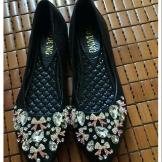 Giày bệt đính đá ( HÀNG QUẢNG CHÂU CÓ SẴN)