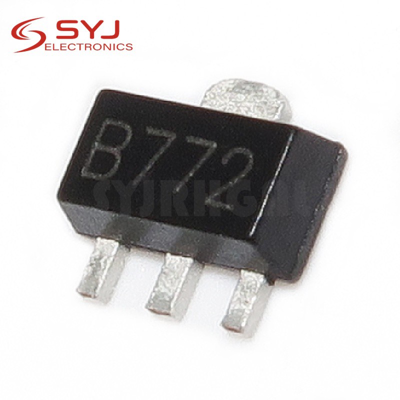 Bộ 20 linh kiện bán dẫn b772 sot89 2sb772 sot-89 3a / 30v 772 sot smd chuyên dụng