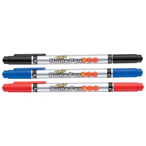 Bút lông dầu 2 đầu Monami Twin Name Pen