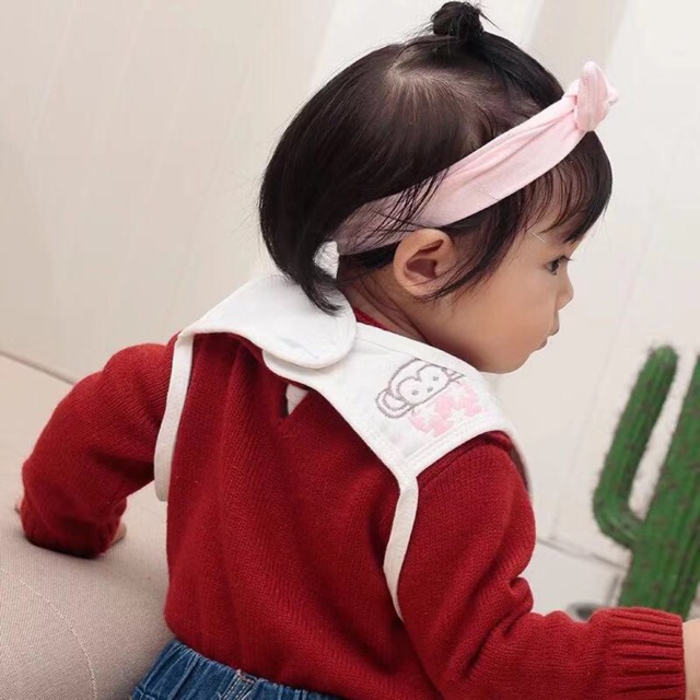 Ninikids: CHỌN MẪU YẾM XÔ chống lệch chống giằng yếm ăn dặm yếm dãi yếm Xô cotton