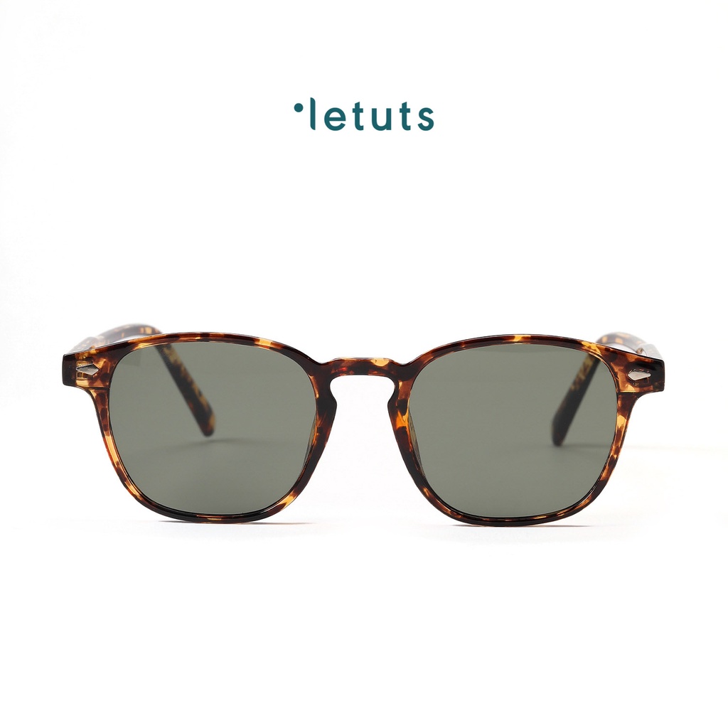 Gọng râm UV400 Nam nữ phong cách vintage dáng oval 3 màu thời trang LTR00051