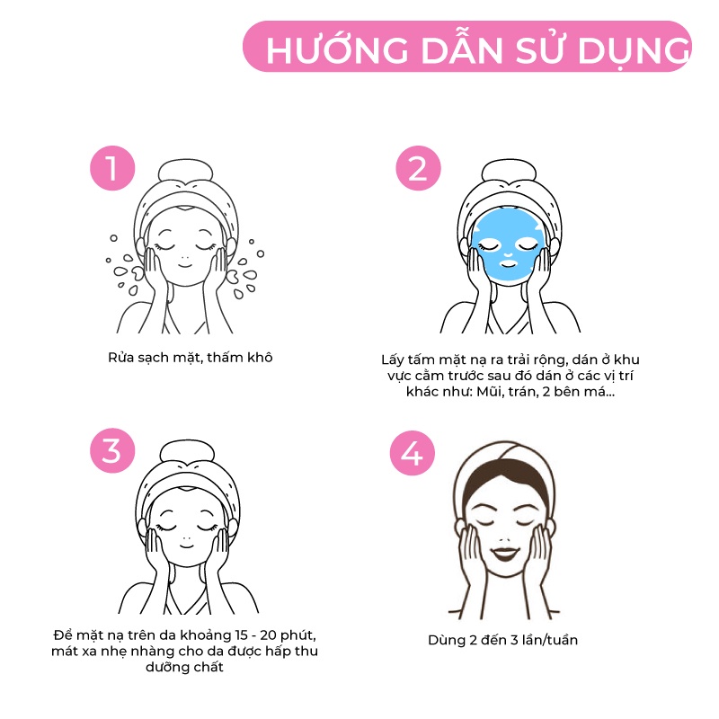 Combo 10 Túi mặt nạ giấy lô hội dưỡng ẩm dưỡng trắng da chiết xuất từ lô hội 3W Clinic Hàn Quốc 23mlx10