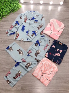 Bộ ngủ lụa cao cấp
