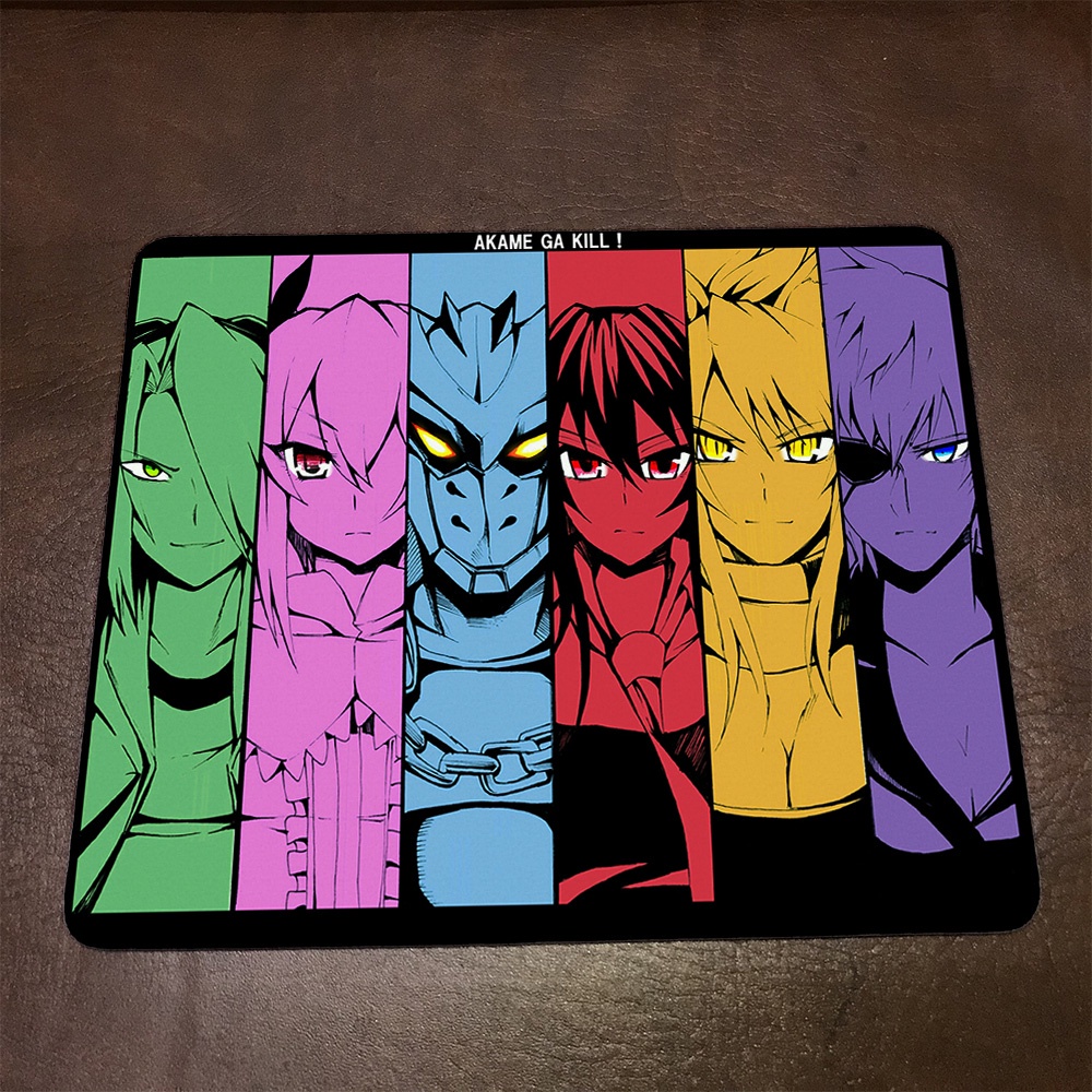 Lót chuột máy tính Anime Akame ga Kill Wallpapers 1 Mousepad cao su êm ái. Nhận in theo yêu cầu