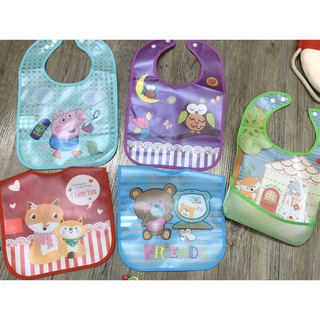 Yếm nilong Baby Bib  (mẫu mới)