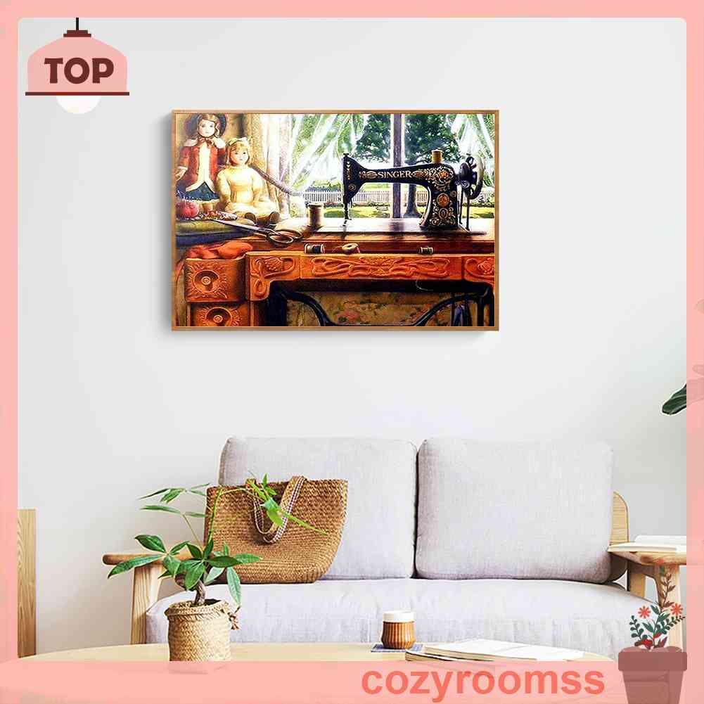 Bộ Tranh Thêu Chữ Thập Toàn Diện DIY Dùng Trang Trí Nhà Cửa