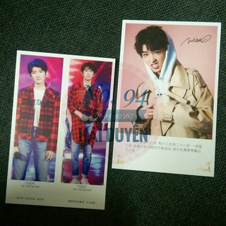 TFBOYS sticker, postcard, lomo, bookmark (nguyên hộp)