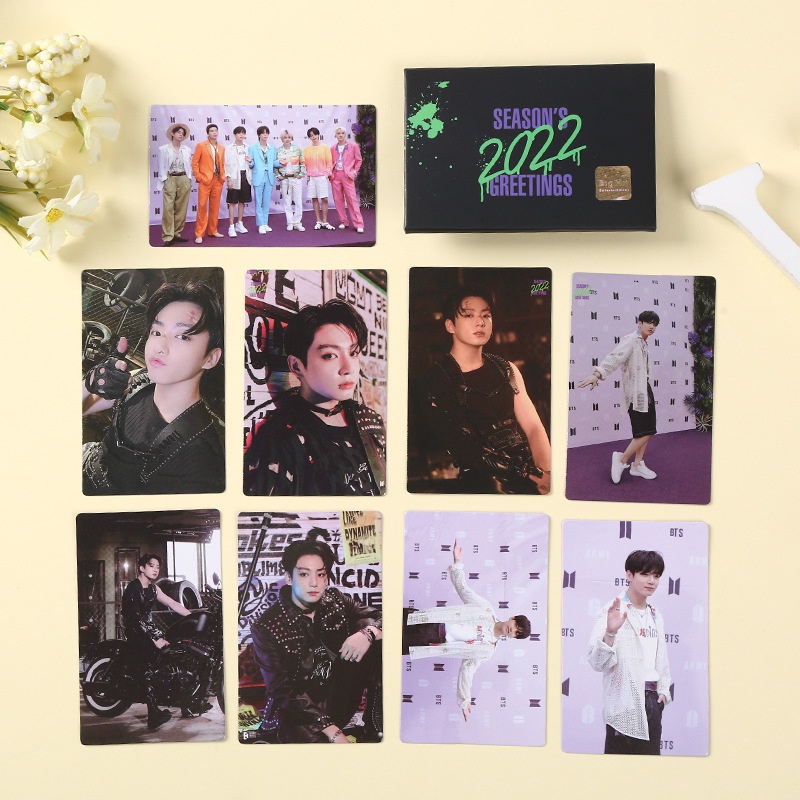 Ảnh thẻ in hình nhóm nhạc BTS 2022