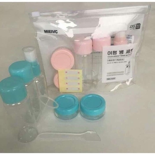 bộ lọ chiết mỹ phẩm đi du lịch, bình triết mỹ phẩm mini phong cách hàn quốc