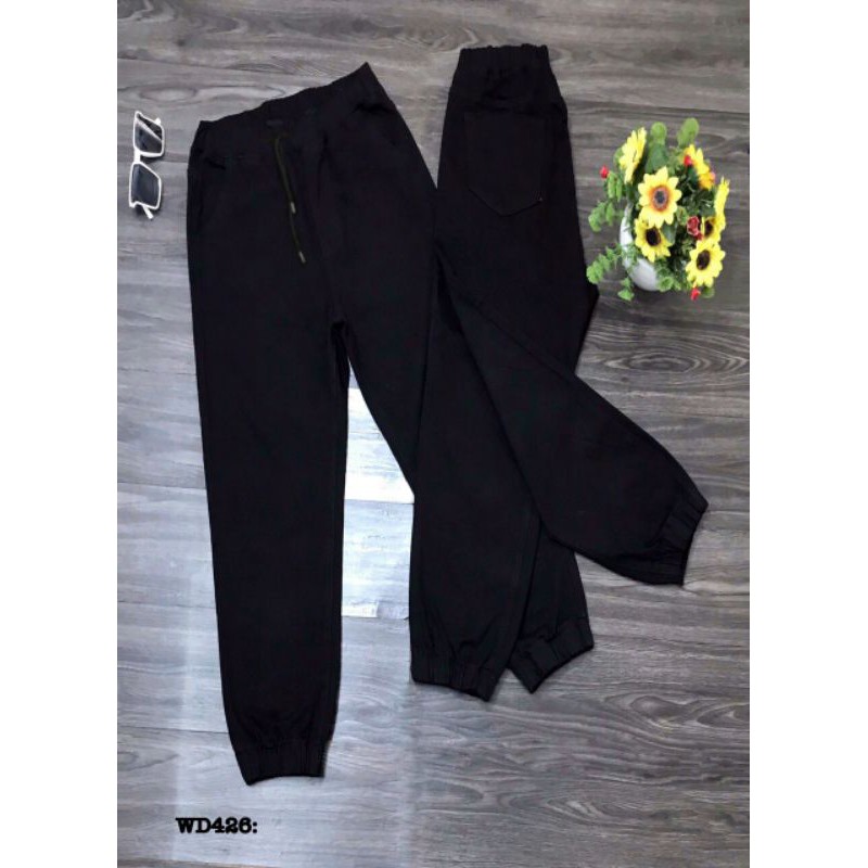 Quần jogger jeans thun bigsize