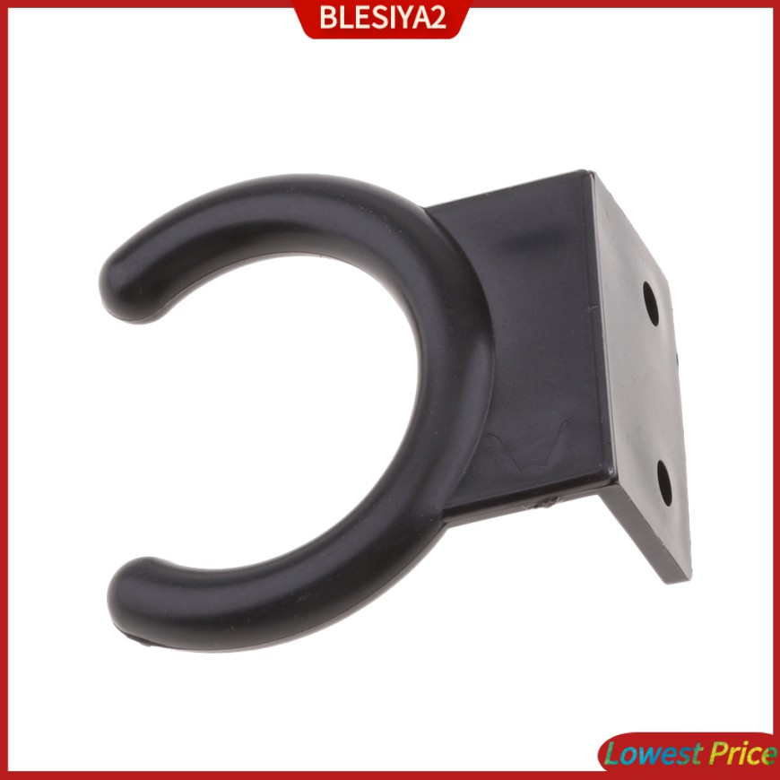 Durable Wired Microphone Hanger Speaker Keeper Plastic Black