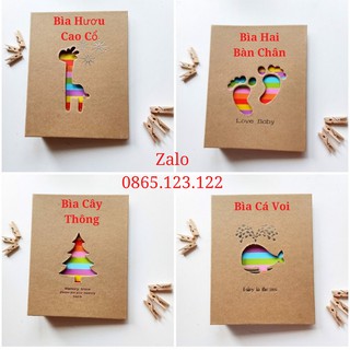 Album 100 Ảnh 13x18 cm - Bìa Giấy Cứng Cao Cấp - Nhân In Ảnh