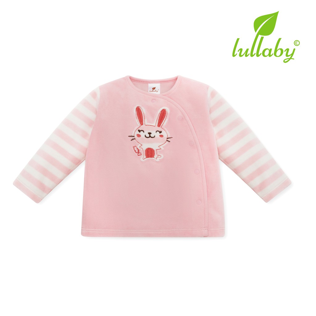 LULLABY Áo cài lệch băng lông NH0518