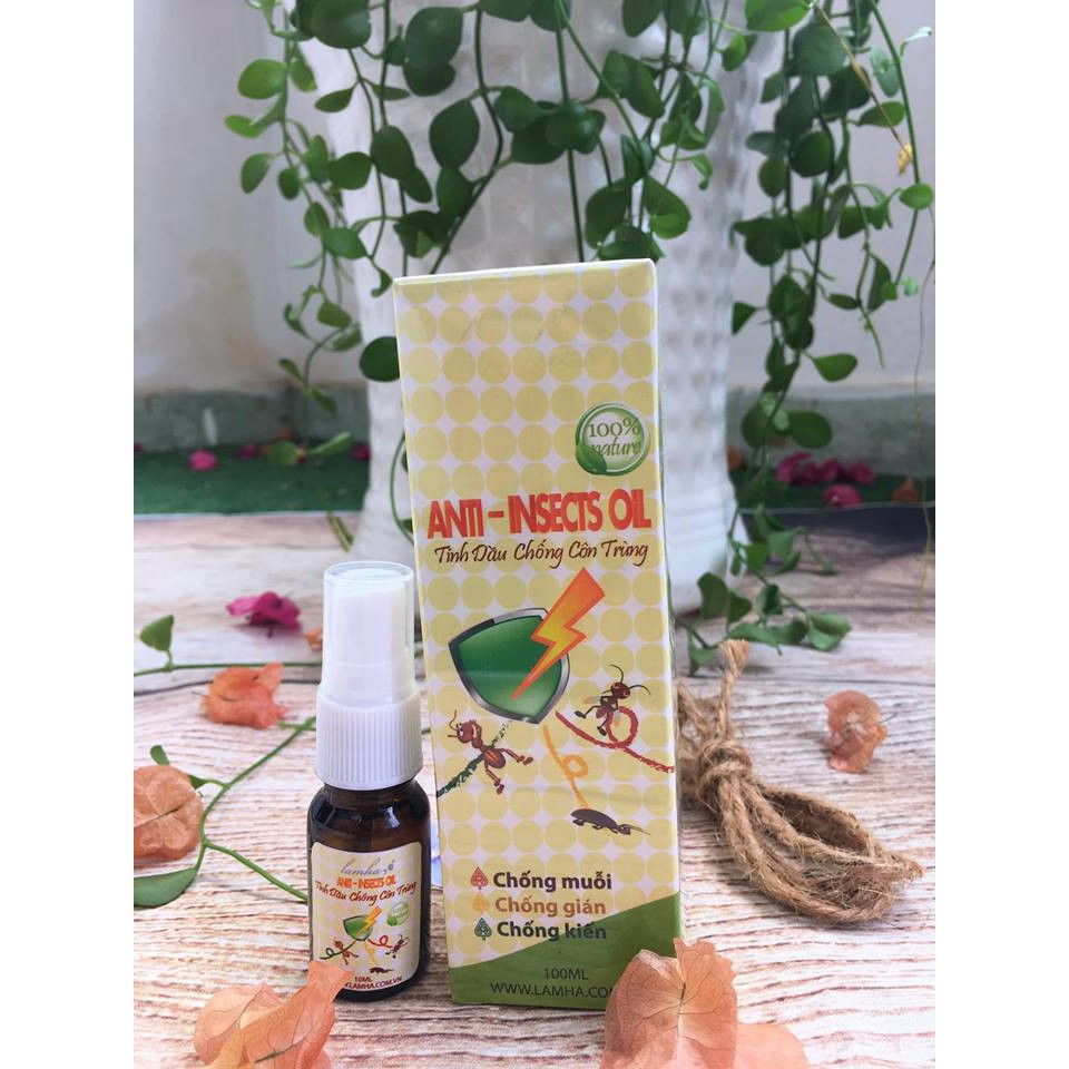 Tinh dầu xịt đuỗi côn trùng Lam Hà