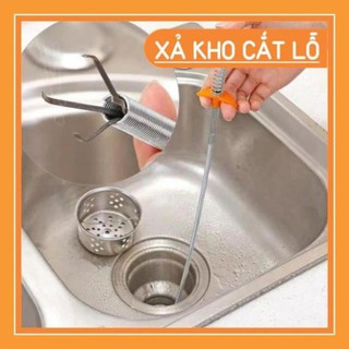 Dây thông tắc cống lò xo