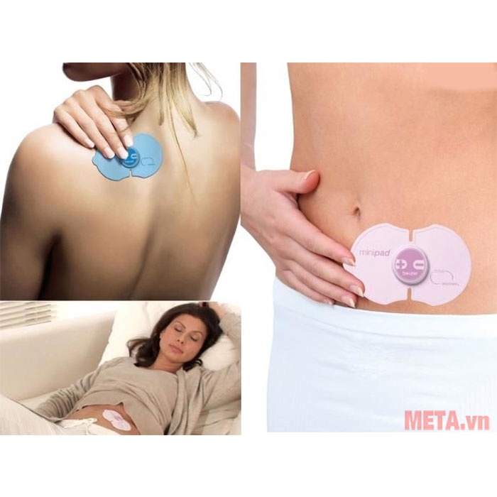 Máy massage, máy massage xung điện cơ thể mini BEURER EM10 BODY công nghệ EMS kích thích cơ điện tử