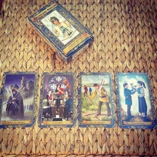 (Hình thật bài Handmade) Bài Tarot Wizards Tarot