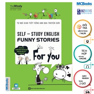 Sách - self-study english - funny stories for you - tự học giao tiếp tiếng anh qua truyện cười mcbooks