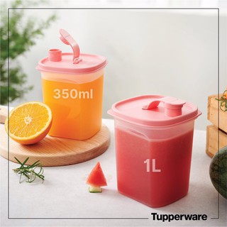 TUPPER - BỘ ĐÔI BÌNH NƯỚC SLIM LINE PITCHER 350ML, 1L