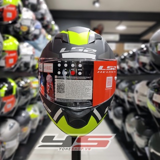 MŨ BẢO HIỂM LS2 FF320  - FULLFACE 2 KÍNH