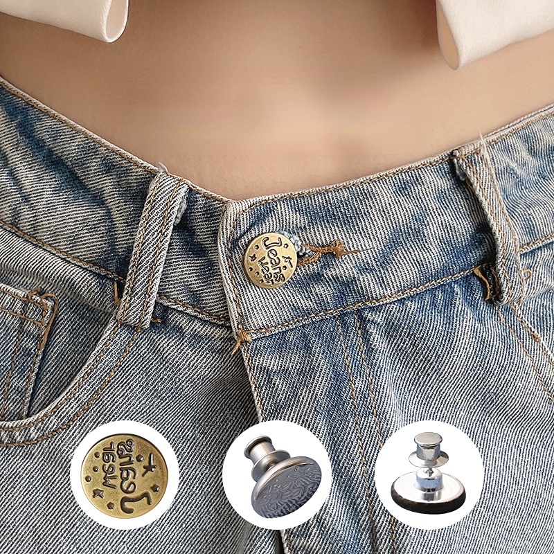 5 Nút thắt lưng có thể điều chỉnh không cần bấm