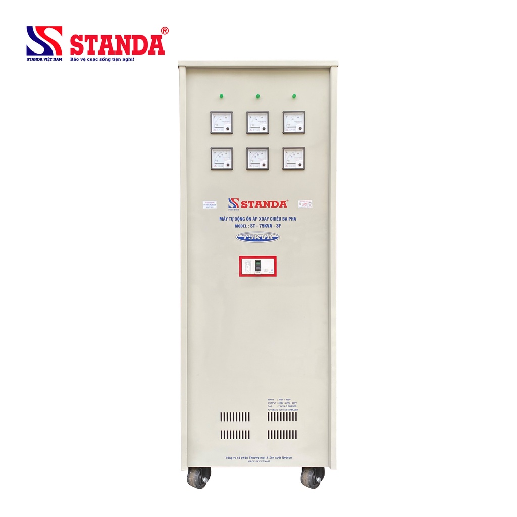 Ổn áp 3 pha STANDA 75KVA (260V-430V)